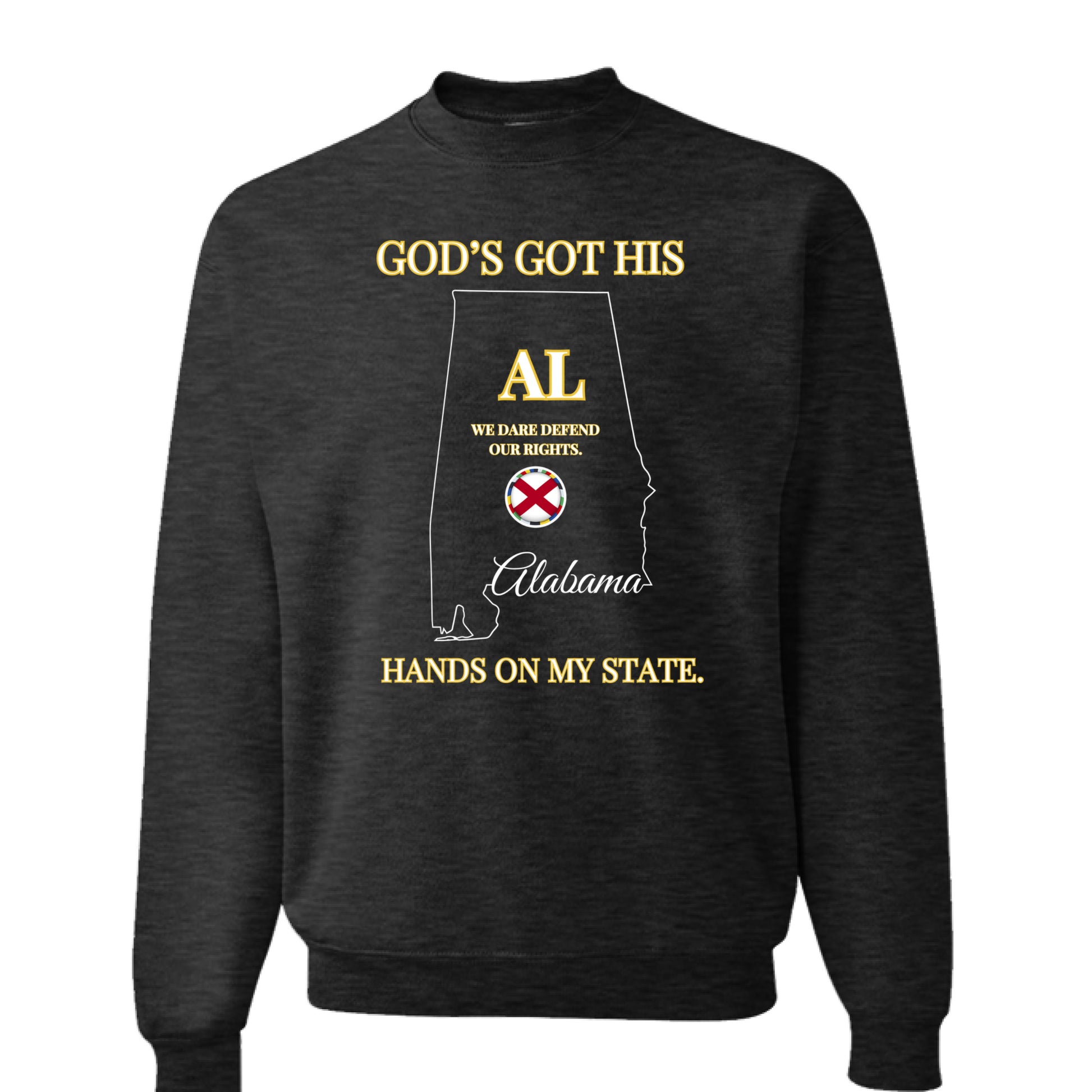 BLACK HEATHER - FRONT