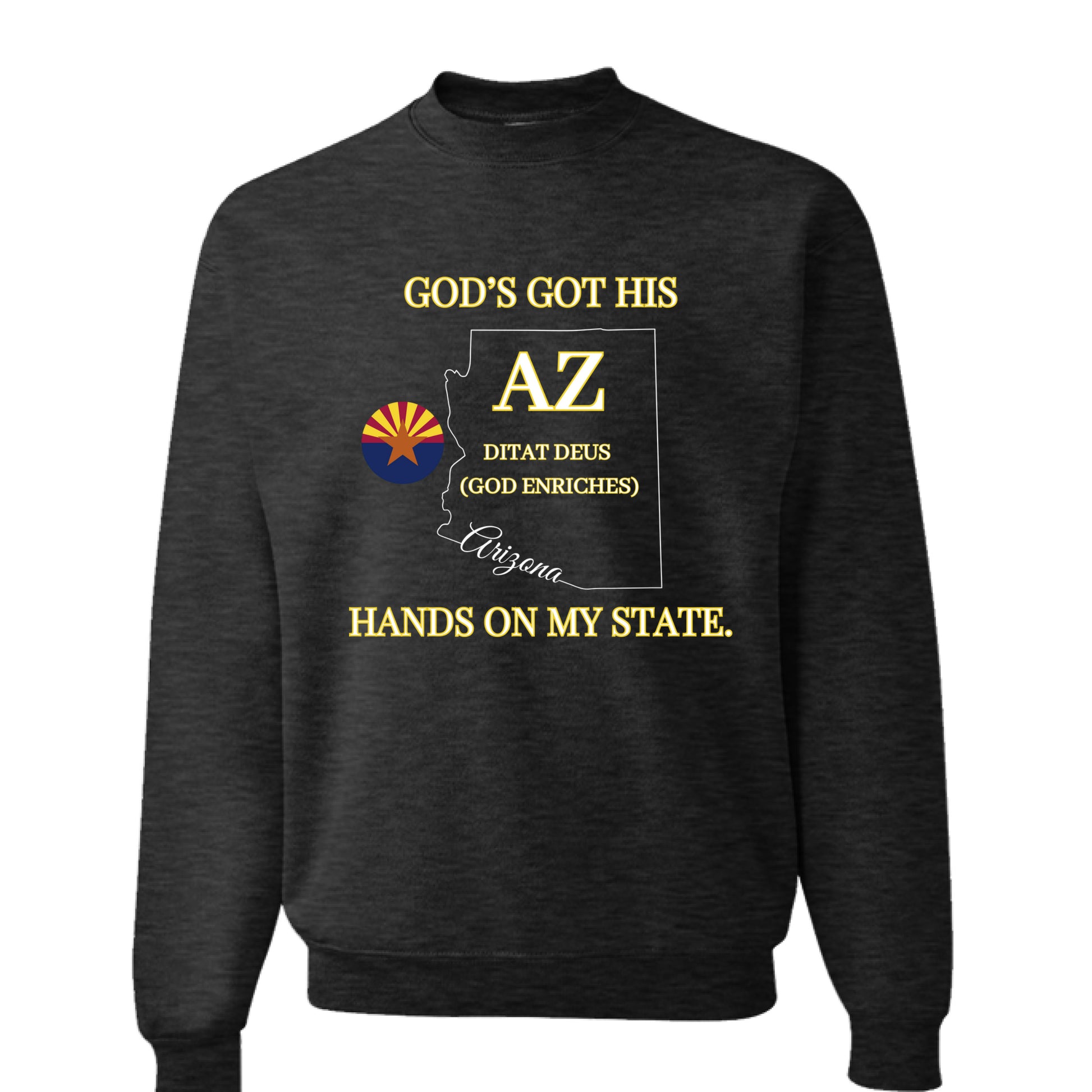 BLACK HEATHER - FRONT