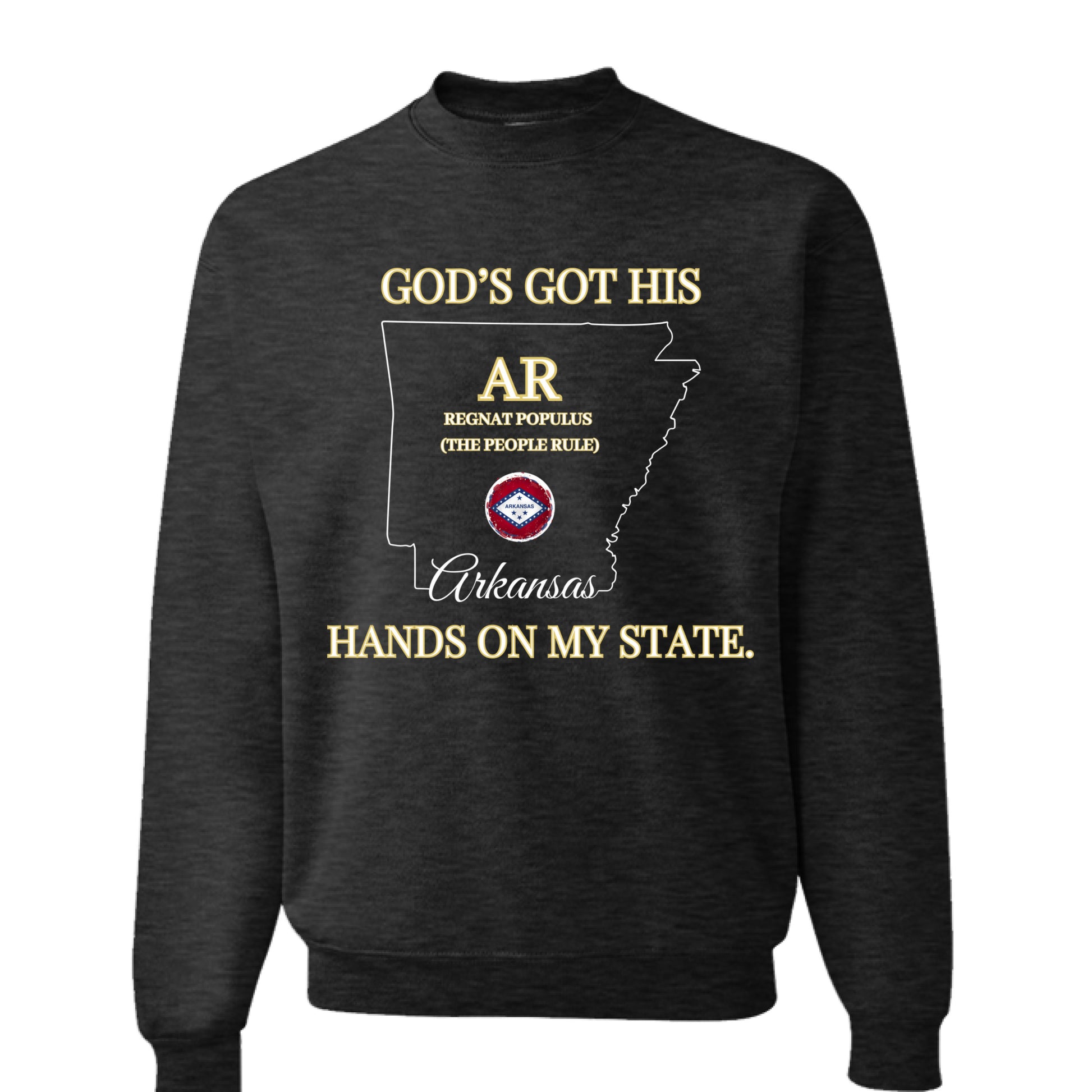 BLACK HEATHER - FRONT