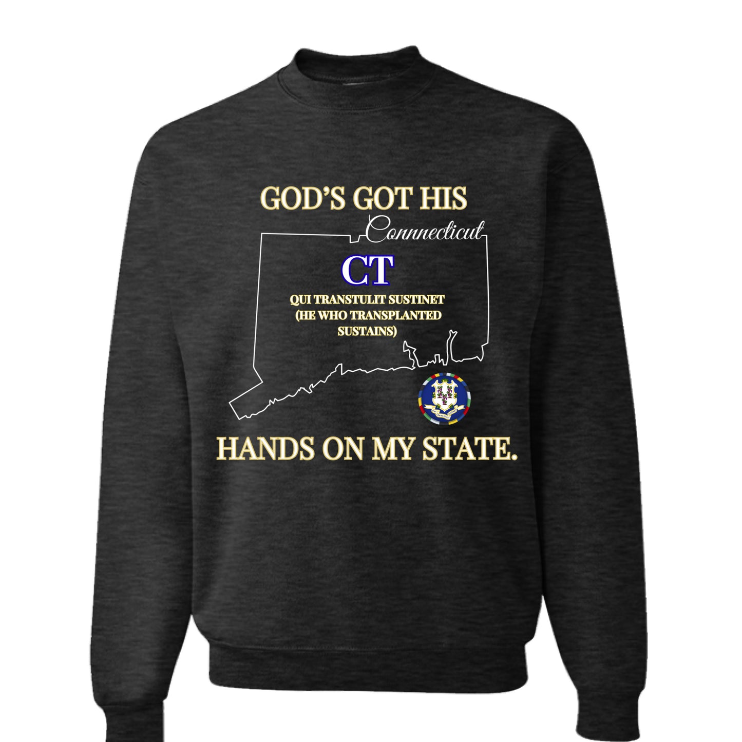 BLACK HEATHER - FRONT