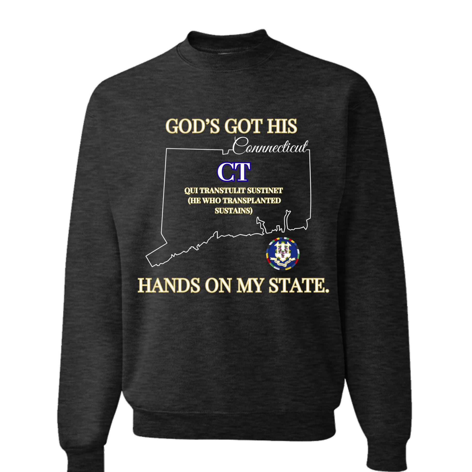 BLACK HEATHER - FRONT