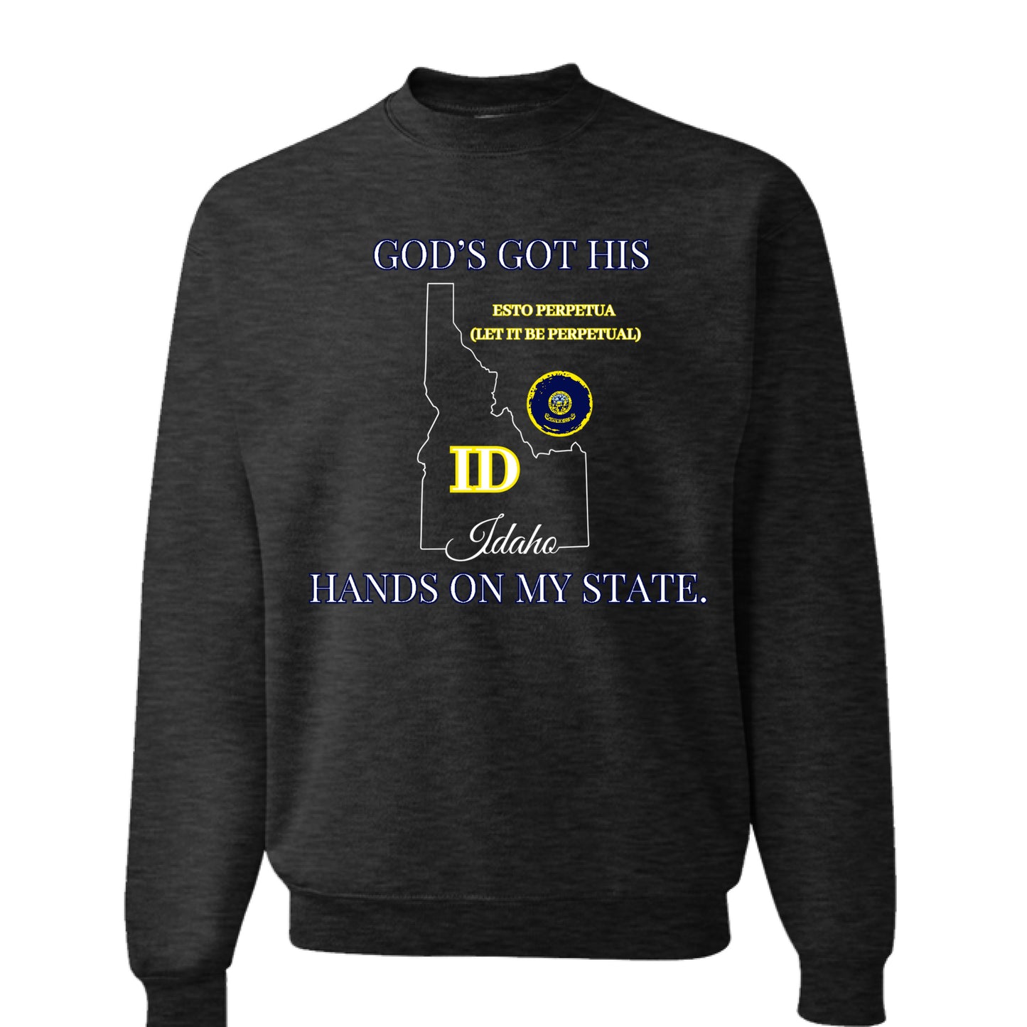 BLACK HEATHER - FRONT