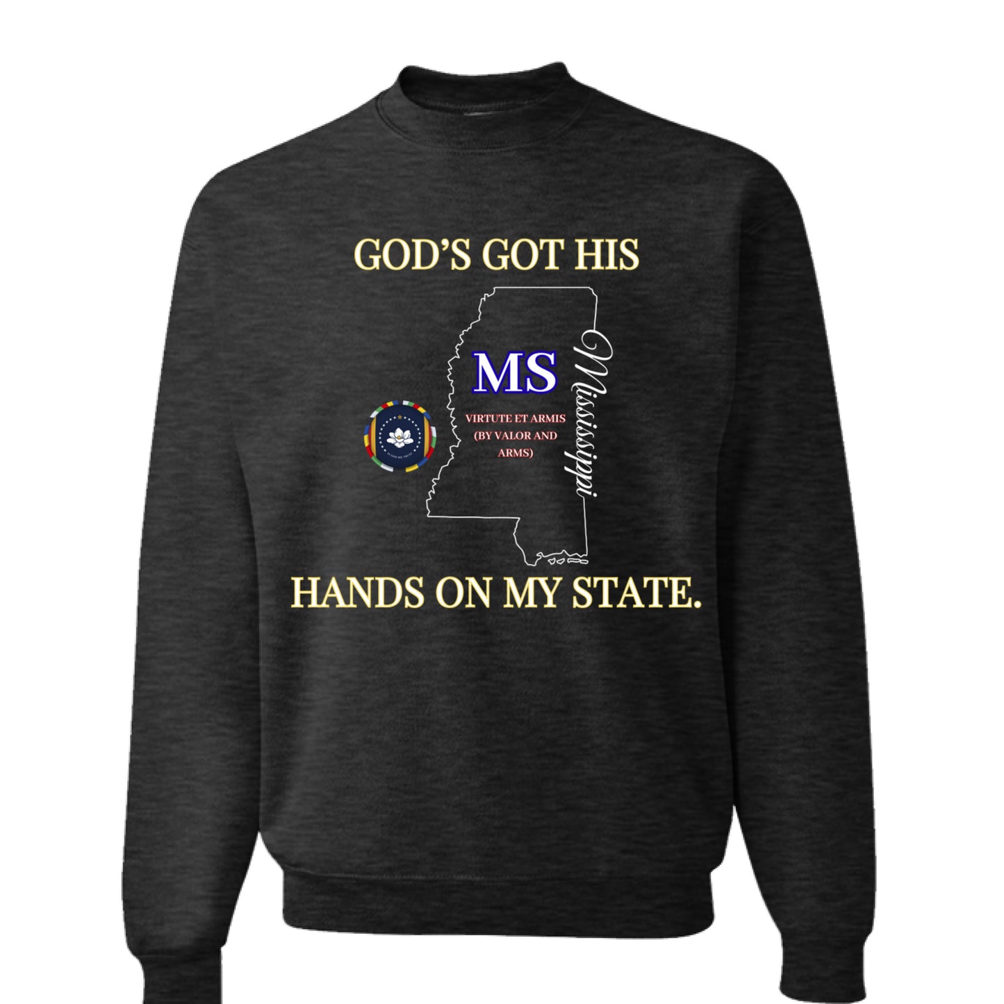 BLACK HEATHER - FRONT