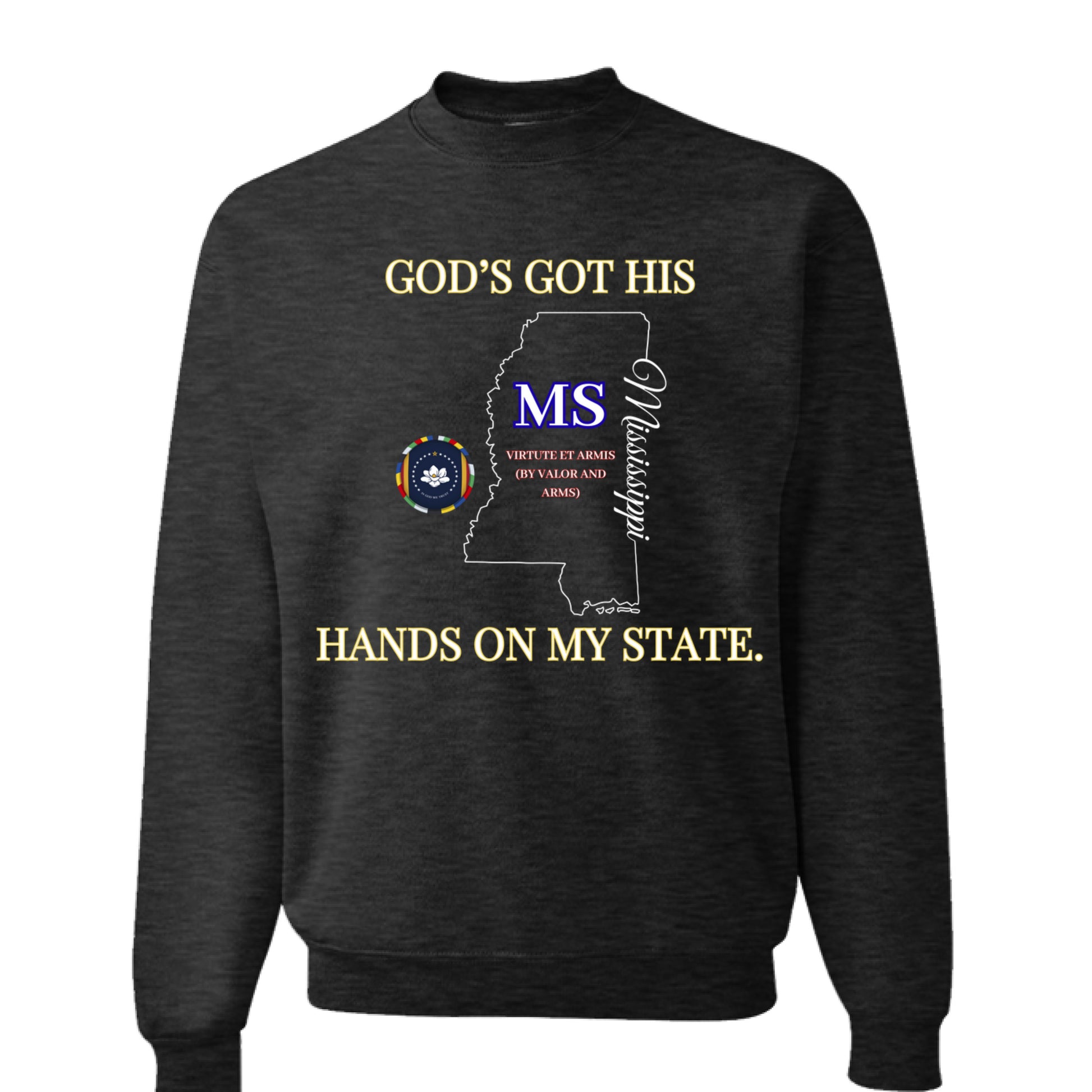 BLACK HEATHER - FRONT