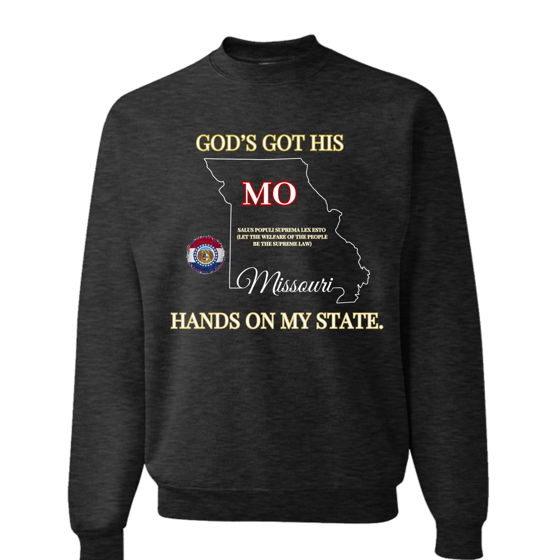 BLACK HEATHER - FRONT