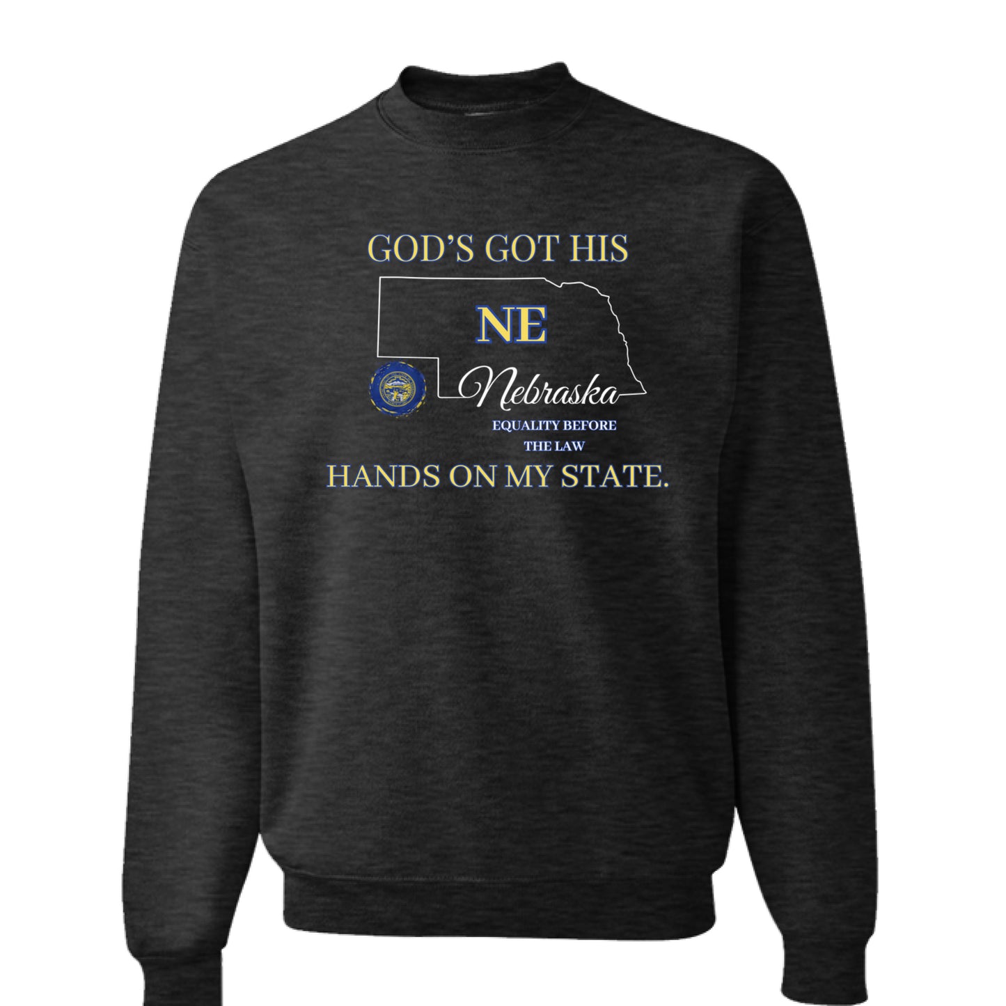 BLACK HEATHER - FRONT