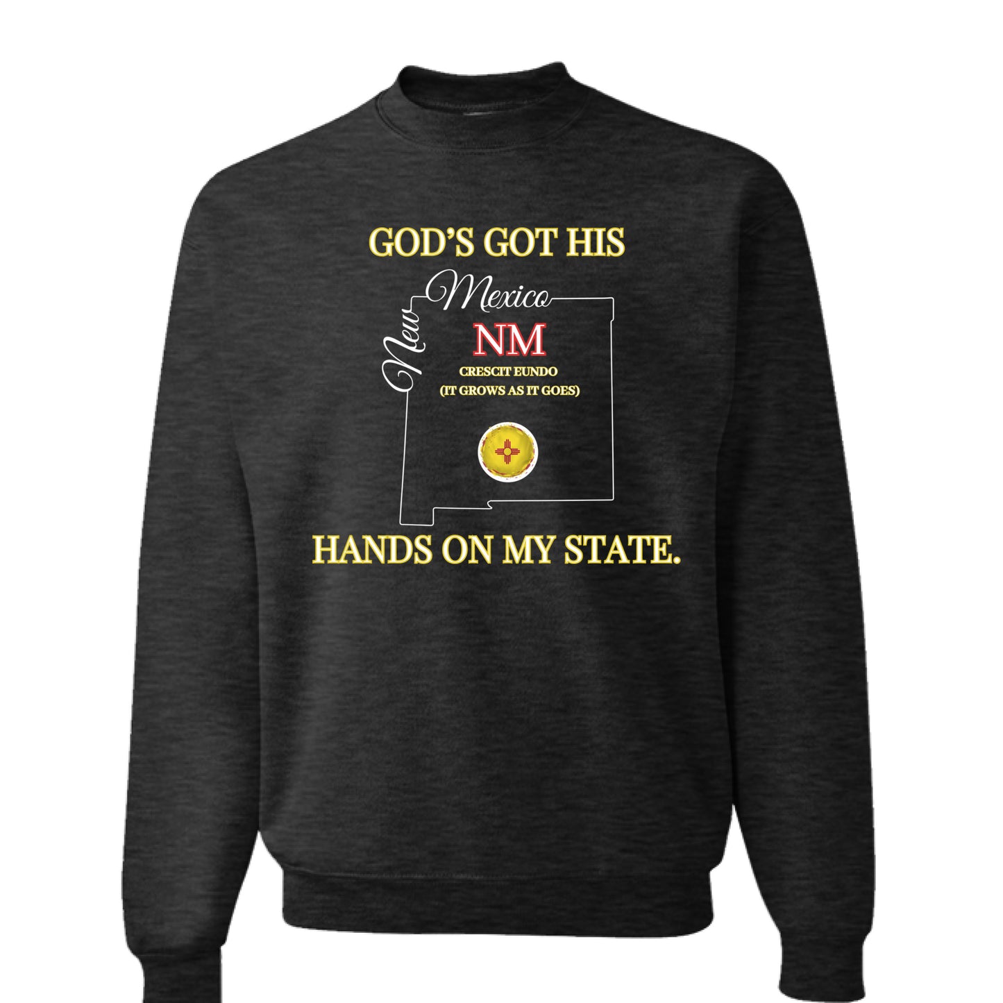 BLACK HEATHER - FRONT