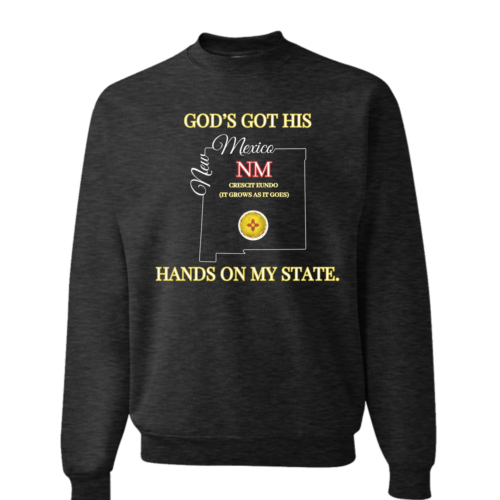 BLACK HEATHER - FRONT