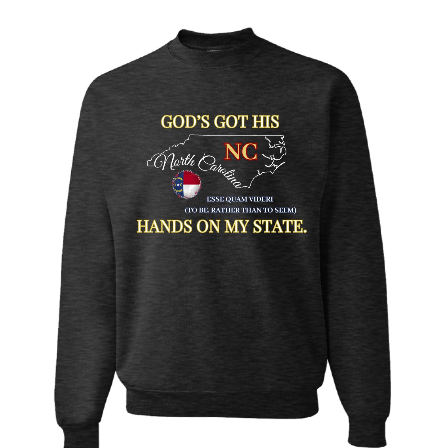 BLACK HEATHER - FRONT