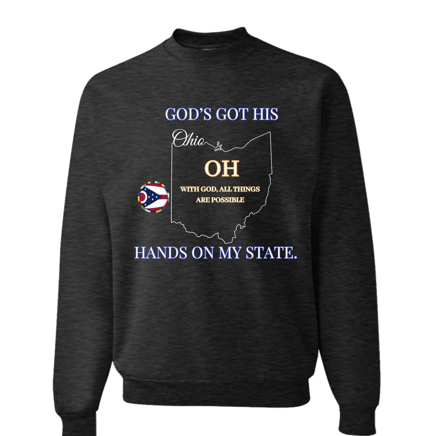 BLACK HEATHER - FRONT