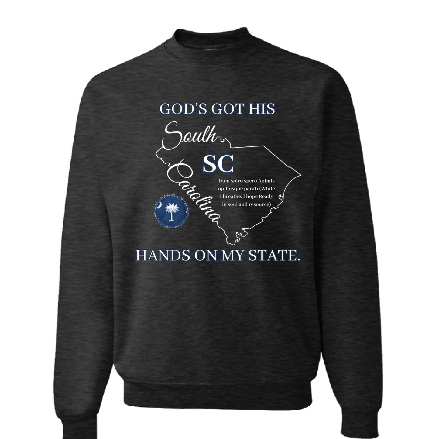 BLACK HEATHER - FRONT