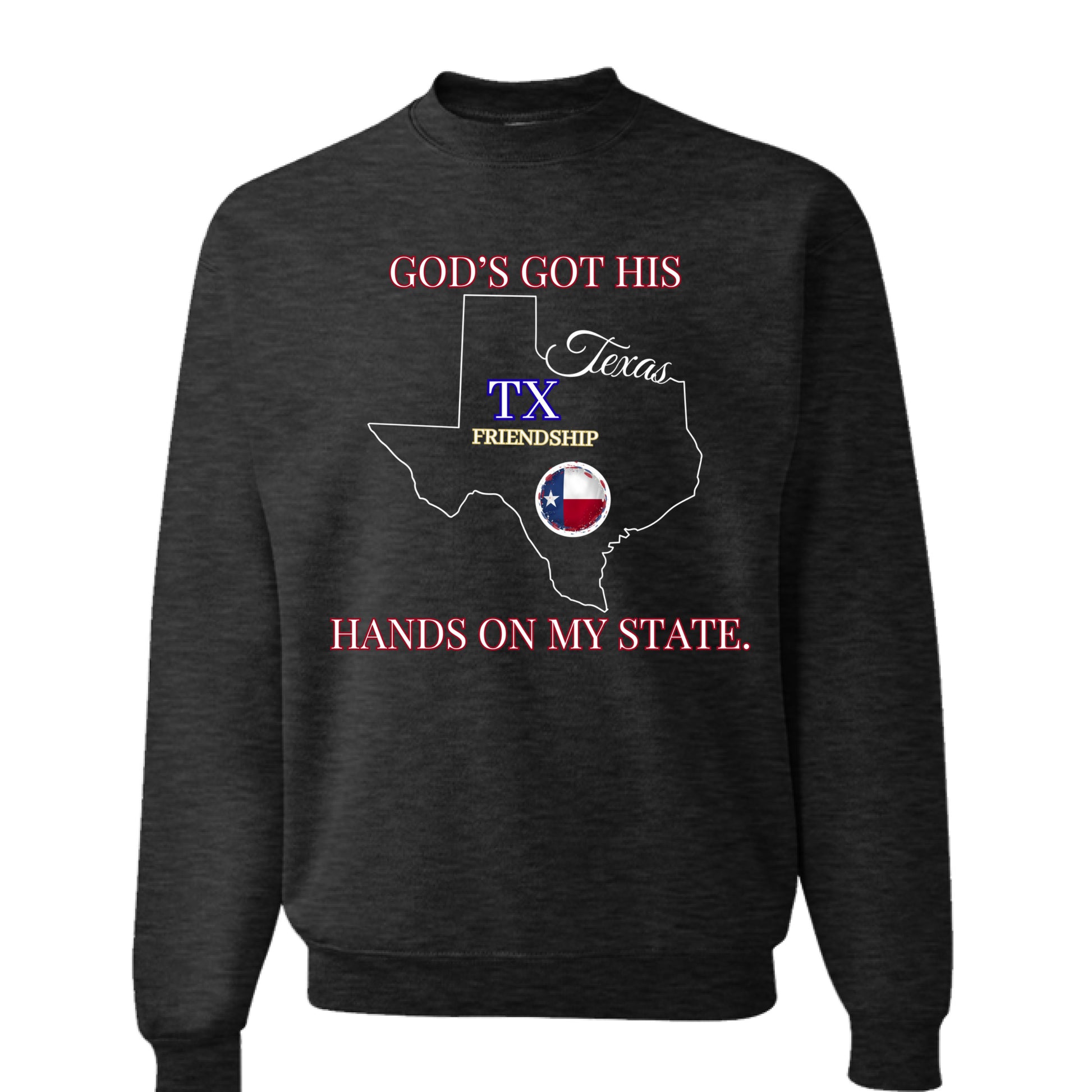 BLACK HEATHER - FRONT