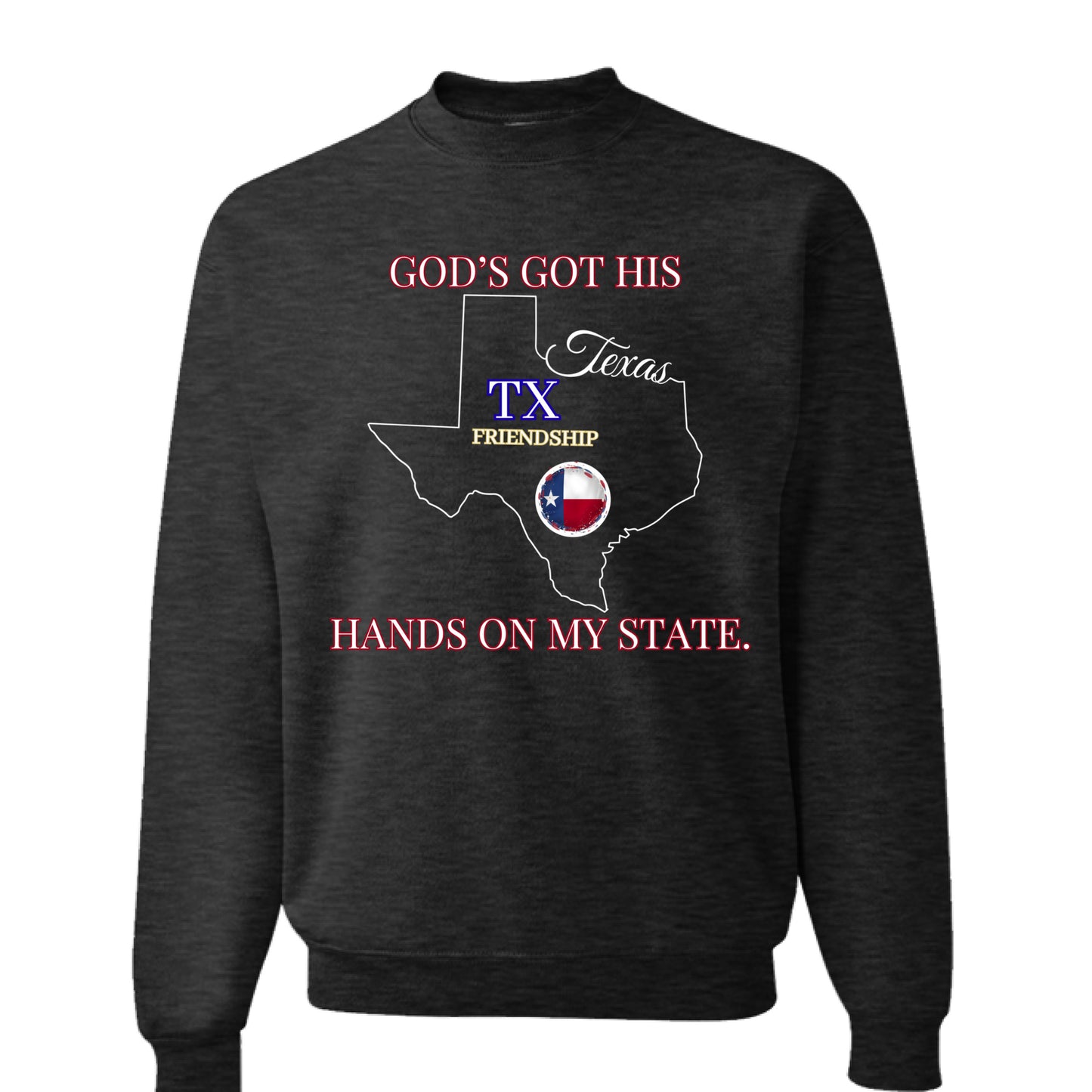 BLACK HEATHER - FRONT