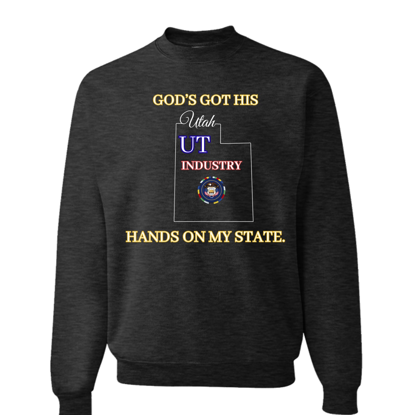 BLACK HEATHER - FRONT