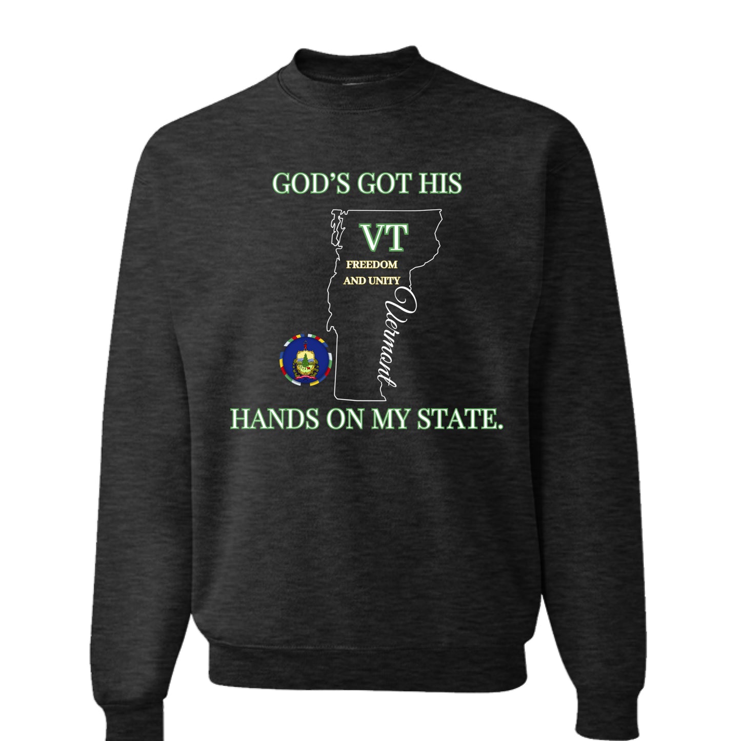 BLACK HEATHER - FRONT