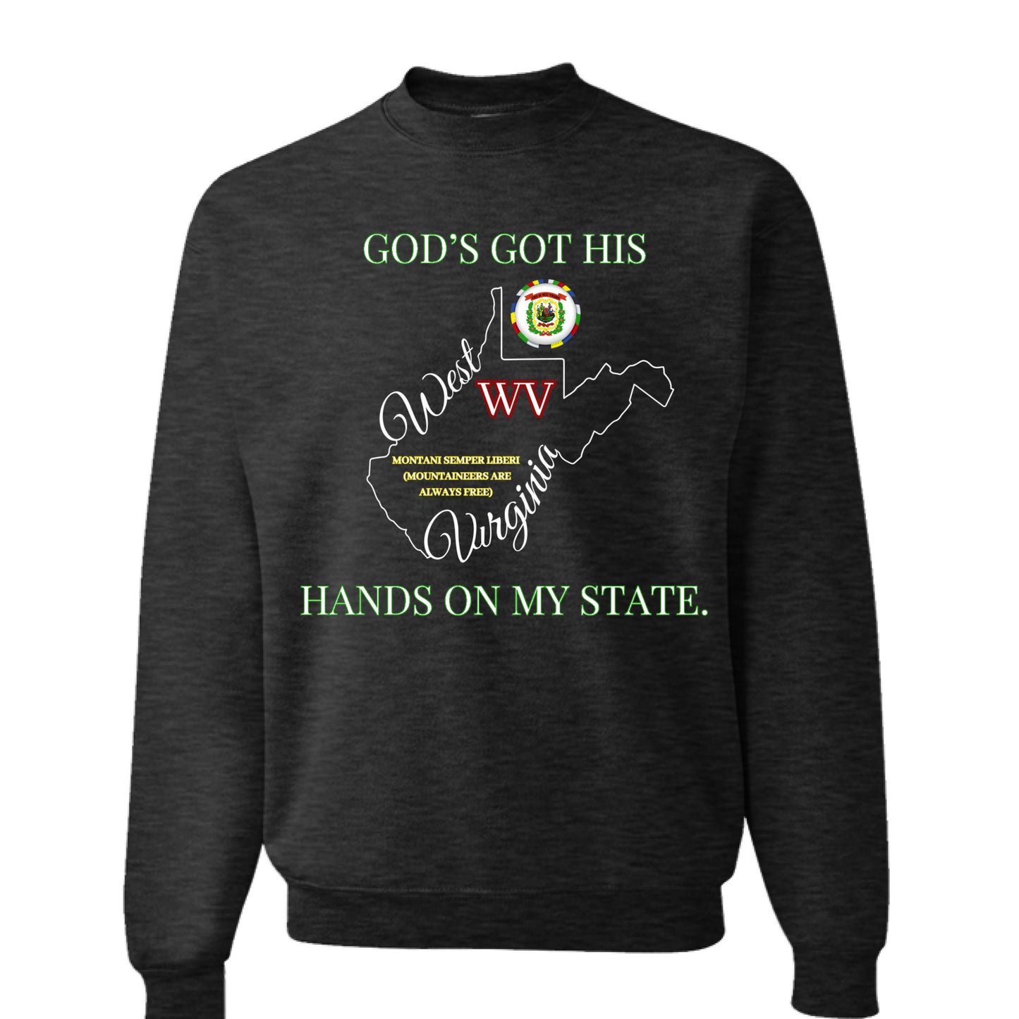 BLACK HEATHER - FRONT