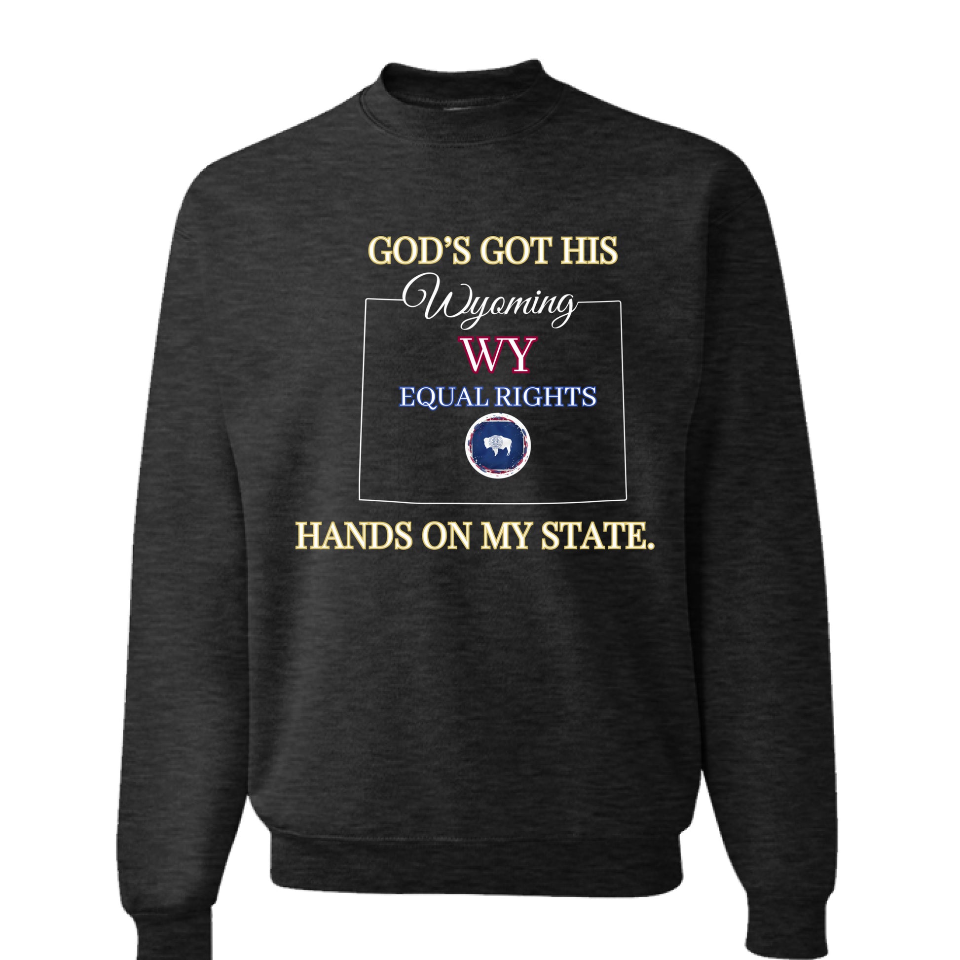 BLACK HEATHER - FRONT