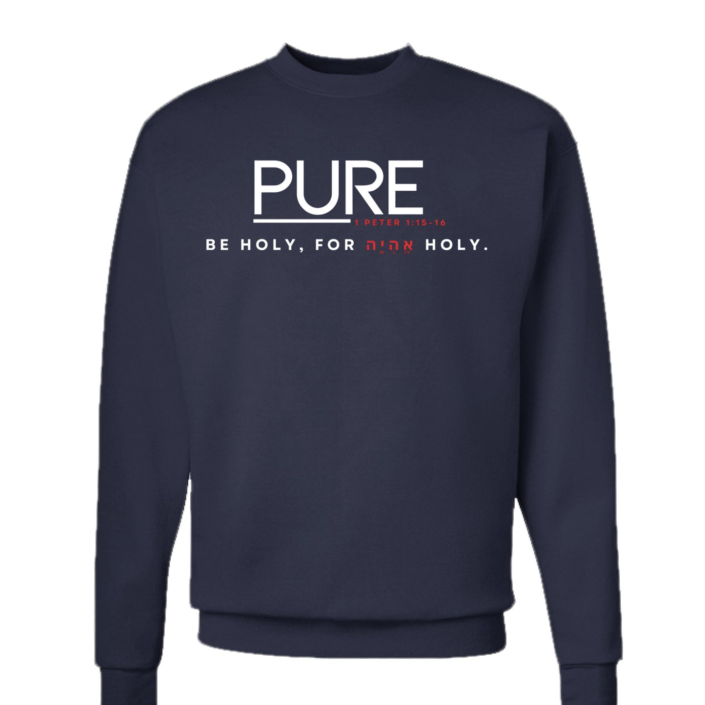 Heather Navy - FRONT