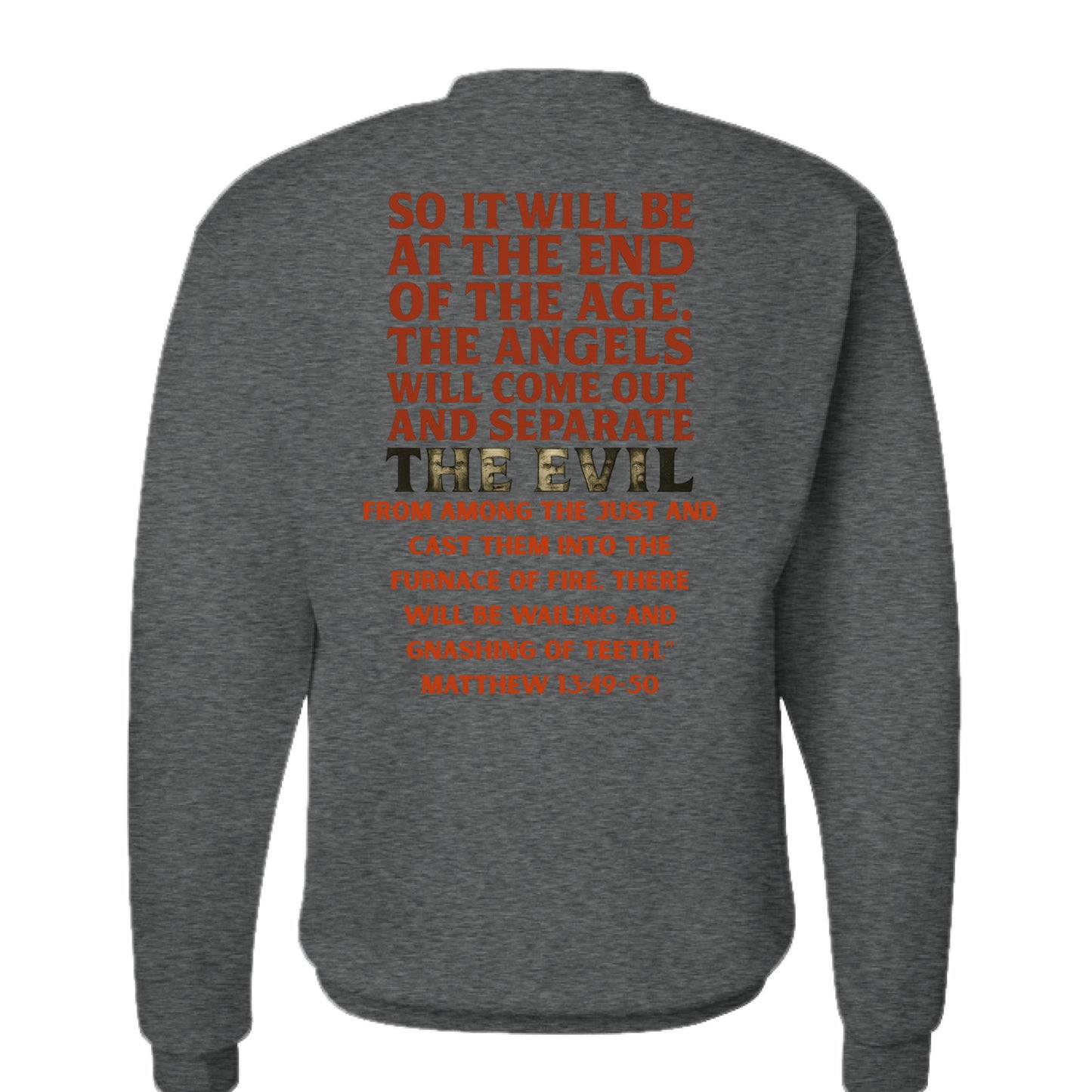 CHARCOAL HEATHER - BACK