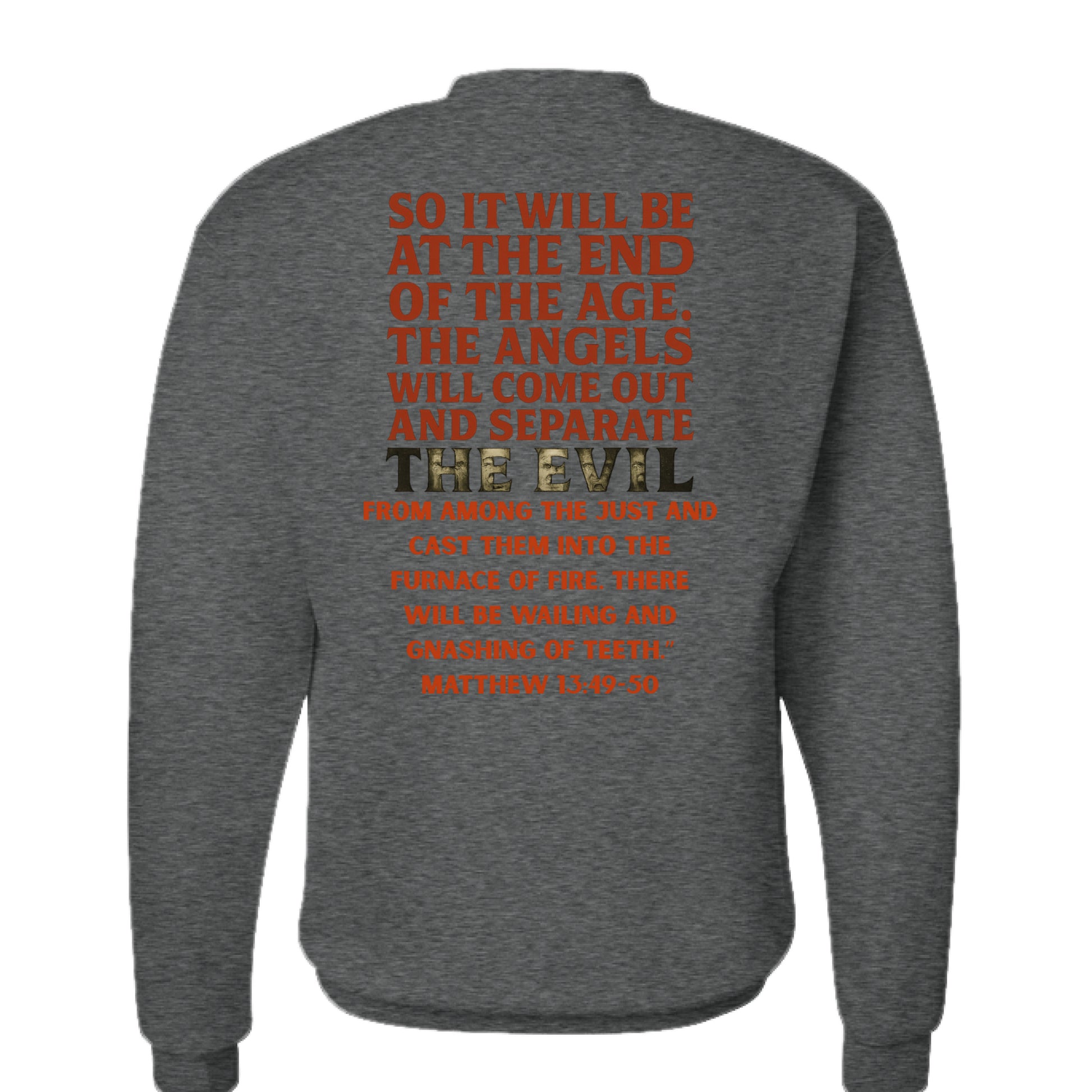 CHARCOAL HEATHER - BACK